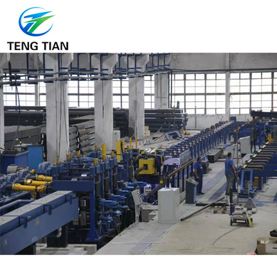 Efficient Advanced 8mm Steel Pipe Production Line For 150-254mm Diameter