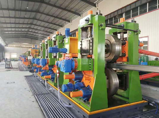 High Frequency Welding Pipe Manufacturing Machine For 100x100-200x200 Square Tube Mill