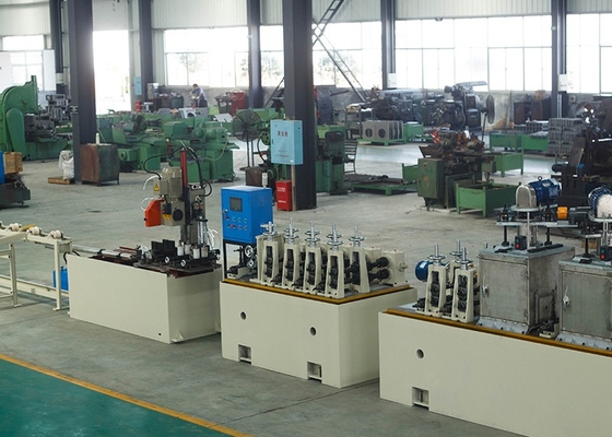 6-20 Stations ms pipe manufacturing machine ±0.2mm Cutting Length Accuracy