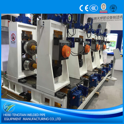 Full Automatic Tube Mill Machine Directly Forming PLC Control ISO9001