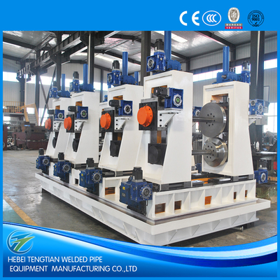 Full Automatic Tube Mill Machine Directly Forming PLC Control ISO9001
