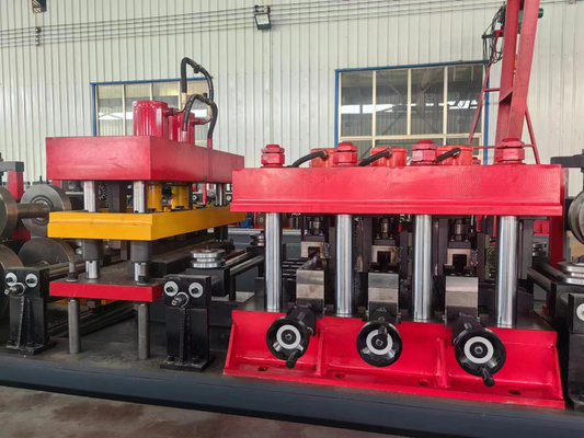 Efficient Steel Tube Making Machine 380V 3 Phase 50Hz Power 7.5KW
