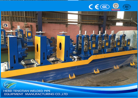 Precision Tube Mill Stable Pipe Milling Machine For Construction , Welded Tube Mill Cold Roll Forming