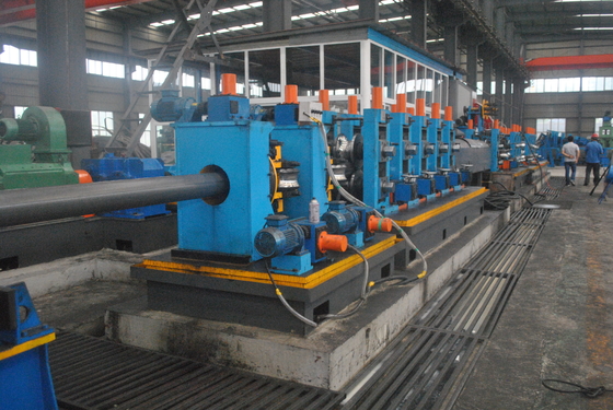 Full Automatic ERW165 Rectangular Shape Hf Welded Tube Mill