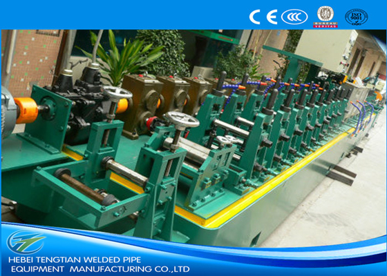 235 Grade PLC Control Metal Pipe Making Machine Continuous Production