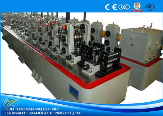 235 Grade PLC Control Metal Pipe Making Machine Continuous Production