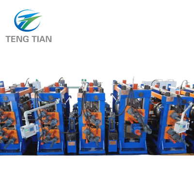Precision Tube Mill Fully Automation Pipe Making Equipment , Durable ERW Tube Mill ISO9001 Listed