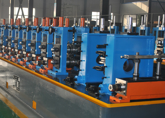 Customized Tube Mill Machine For Galvanized / Carbon Steel