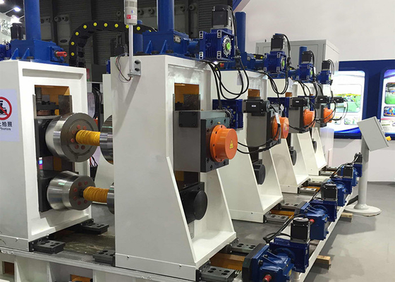 Customized Automatic Welded Pipe Machine Low Power Consumption Automatic Tube Mill