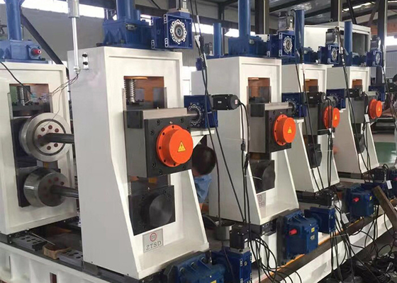 Customized Automatic Welded Pipe Machine Low Power Consumption Automatic Tube Mill