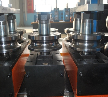 Consistent Automatic Tube Mill Welded Pipe Making Machine Square Pipe Accurate