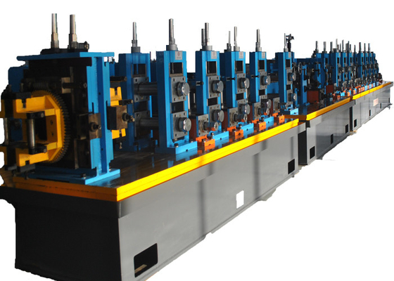 Max Diameter 219mm Straight Seam Steel Pipe Production Line In High Speed