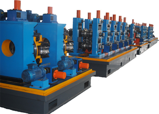 Max Diameter 219mm Straight Seam Steel Pipe Production Line In High Speed