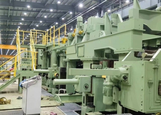 Green Cold Saw 600x600 Square Tube Mill 9-12m Length Hi Frequency Welding 10-30m/min Speed