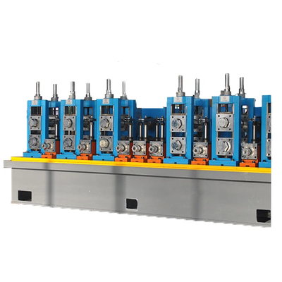 Large Capacity Pipe Machine For 3-8mm Pipe 32-129mm Diameter Steel Pipe Production Line