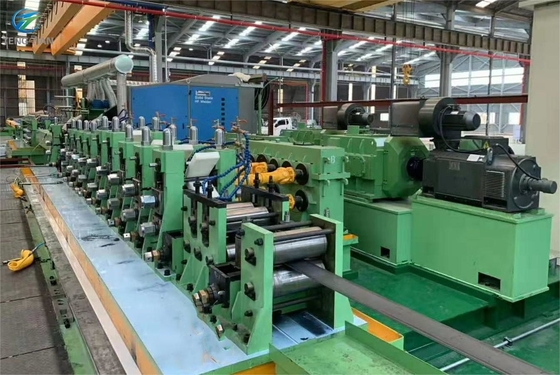 High Frequency Welded Pipe Mill Straight Seam Welded Pipe Carbon Steel Round Pipe ERW Production Line