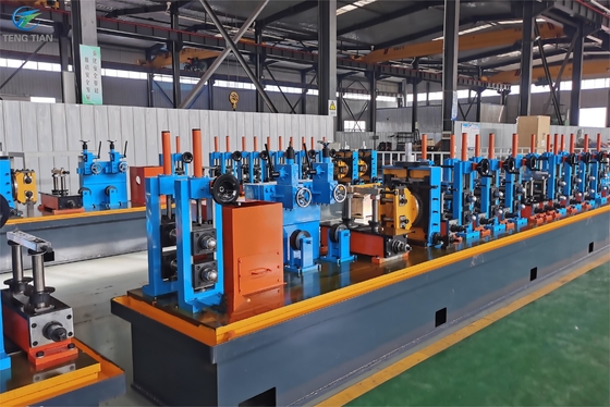 High Precision Tube Mill for 32-89mm Diameter Pipes 1.0-4.5mm Thickness 30-100m/min Speed 132KW Power ISO9001 Certified