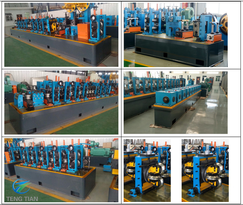 Precision Tube Mill , Steel Pipe Machine 25-76mm Pipe Dia