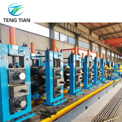 Plc Control System High Frequency Tube Mill Water Cooling 380v50hz Three Phase