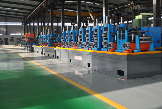 HG140 ERW High Frequency Welded Pipe Mill 40-60m/Min Speed