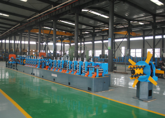 Steel ERW Welding Pipe Mill and Straight Seam Welded Pipe Production Line