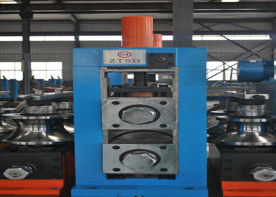 carbon Steel ERW tube Mill , 21 - 63mm Diameter Pipe Welding Line