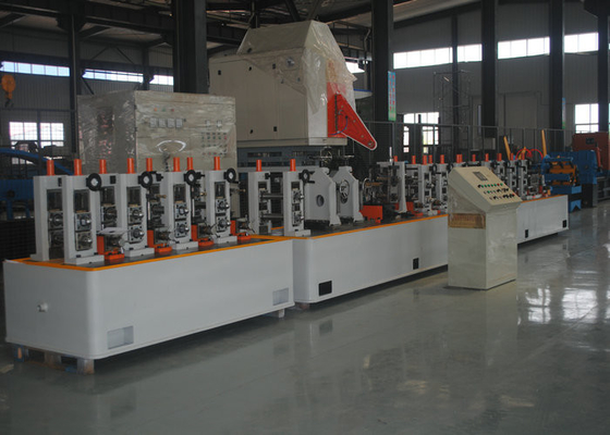 Precision Tube Mill Fully Automation Pipe Making Equipment , Durable ERW Tube Mill ISO9001 Listed