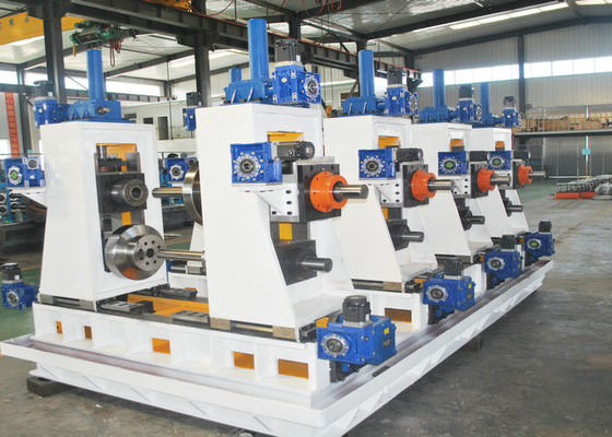 High Frequency Carbon Steel Welded Pipe Production Line Square Tube Mill