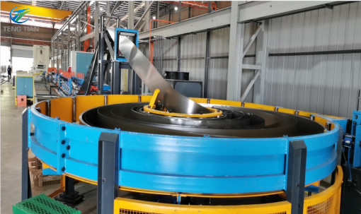 High Frequency Tube Mill Machine Hot Rolled Coil Forming Machine 114mm For Round Pipe