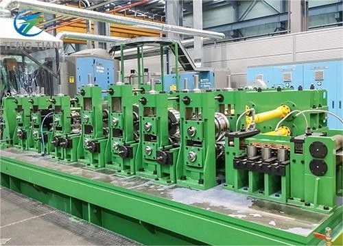HG127mm Carbon Steel Pipe Rolling Mill ERW Square Automatic Pipe Making Machine