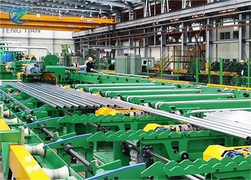 HG127mm Carbon Steel Pipe Rolling Mill ERW Square Automatic Pipe Making Machine