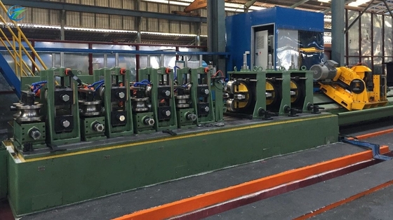 Production Speed 380v/440v for 32-129mm Diameter Pipes Steel Pipe Production Line