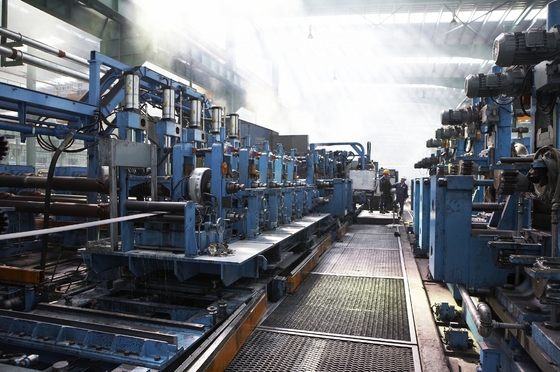 HG630 Round Square Tube Ms Pipe Making Machine Automated