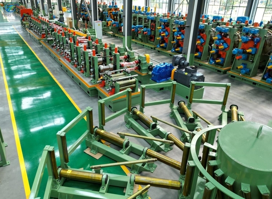 Automatic Carbon Steel ERW Pipe Mill With Forming Speed 20-80m/min
