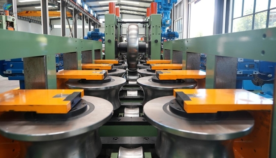 hf Frequency Welding  ERW Pipe Mill Carbon Steel Pipe Making Machine