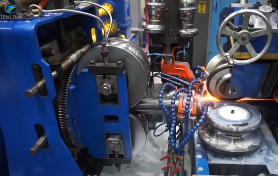 Round Square Consturction Stainless Steel Pipe Manufacturing Machine 10m/Min