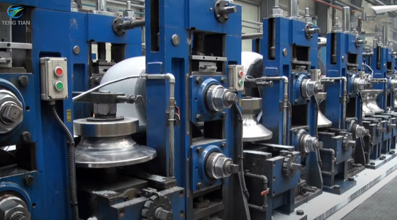 Round Square Consturction Stainless Steel Pipe Manufacturing Machine 10m/Min