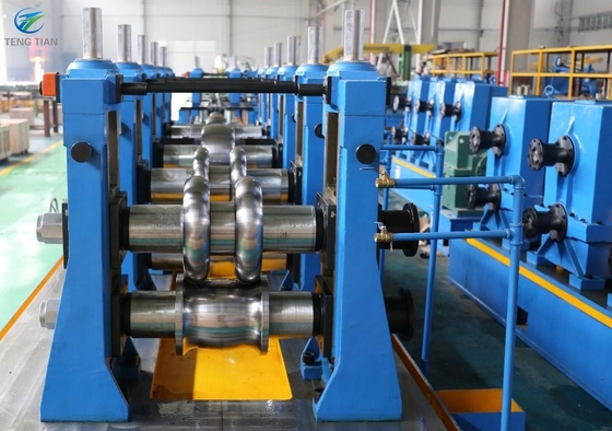 Galvanized Pipe ERW Tube Mill Machinery auto adjustment for Structural Steel