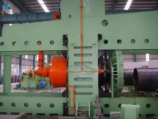 Spiral Welding Machine Pipe Mill Q235B Front Pendulum X Ray For Oil Pipeline