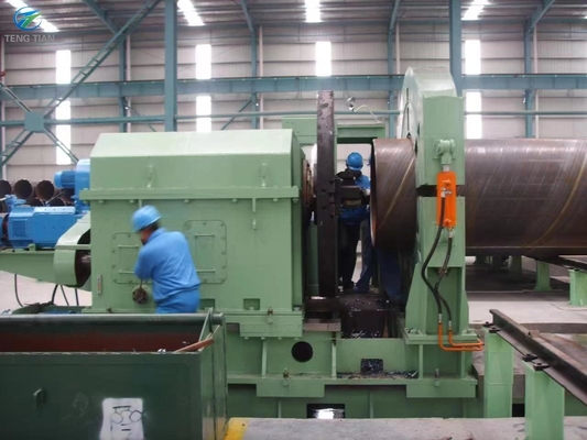 Spiral Welding Machine Pipe Mill Q235B Front Pendulum X Ray For Oil Pipeline