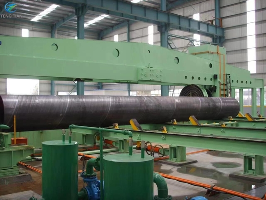 Spiral Welding Machine Pipe Mill Q235B Front Pendulum X Ray For Oil Pipeline