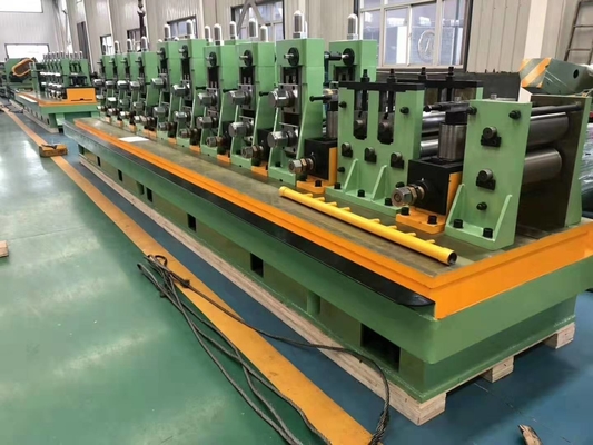 Touch Screen Steel Tube Making Machine Cold Roll Forming V Shaped
