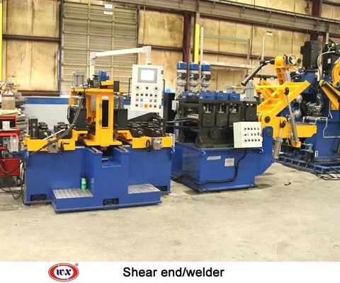 Precision Accurate Steel Tube Making Machine Consistent Production Pipe Mill