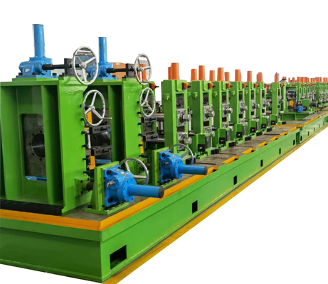 Cr12 Plated Roller Steel Tube Shaping Machine 12 M Length With PLC Control