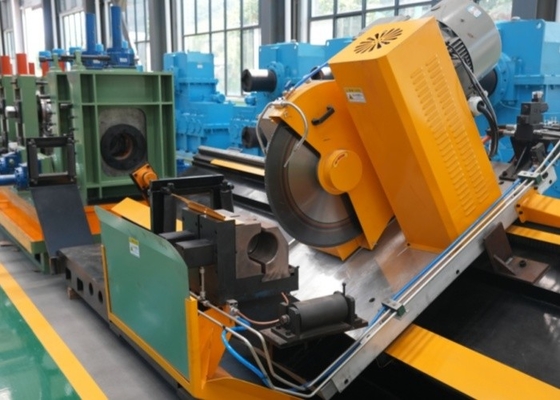 Carbon Steel Pipe Making Machinery Round Square ERW Pipe Mill