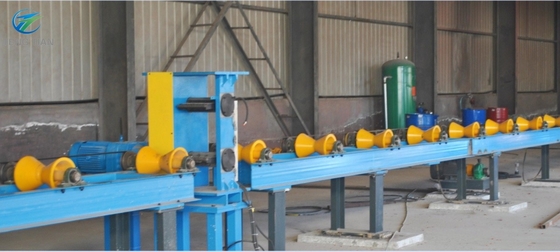 High Speed Pipe Mill Machine 100m / Min Without Burr Flying Saw Cutting