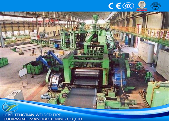HRC Material Welded Pipe Mill carbon Steel Pipe Mill Max.14mm Thickness