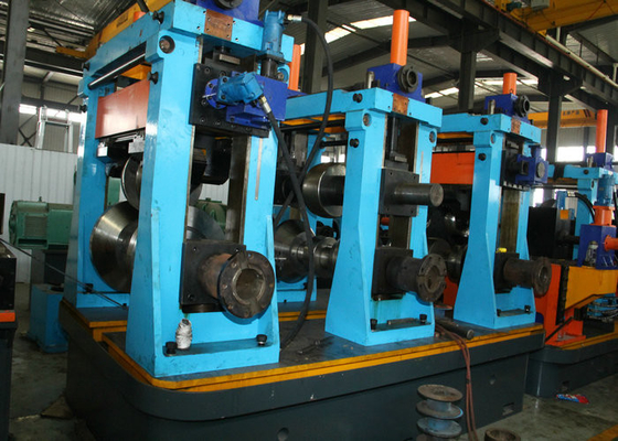 CE BV Listed Industrial Tube Mill Machine Line / Steel Pipe Manufacturing Machine