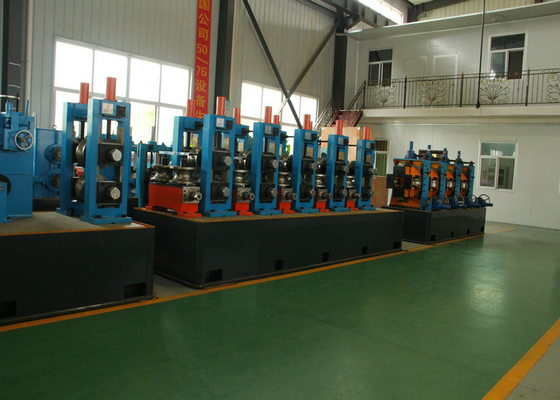 High Frequency Weld Tube Mill Roll Forming Machine For Round Pipe