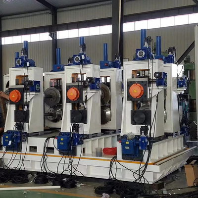 High Frequency Welded Square Tubing Rolling Mill With Horizontal Accumulator  9-12m Length